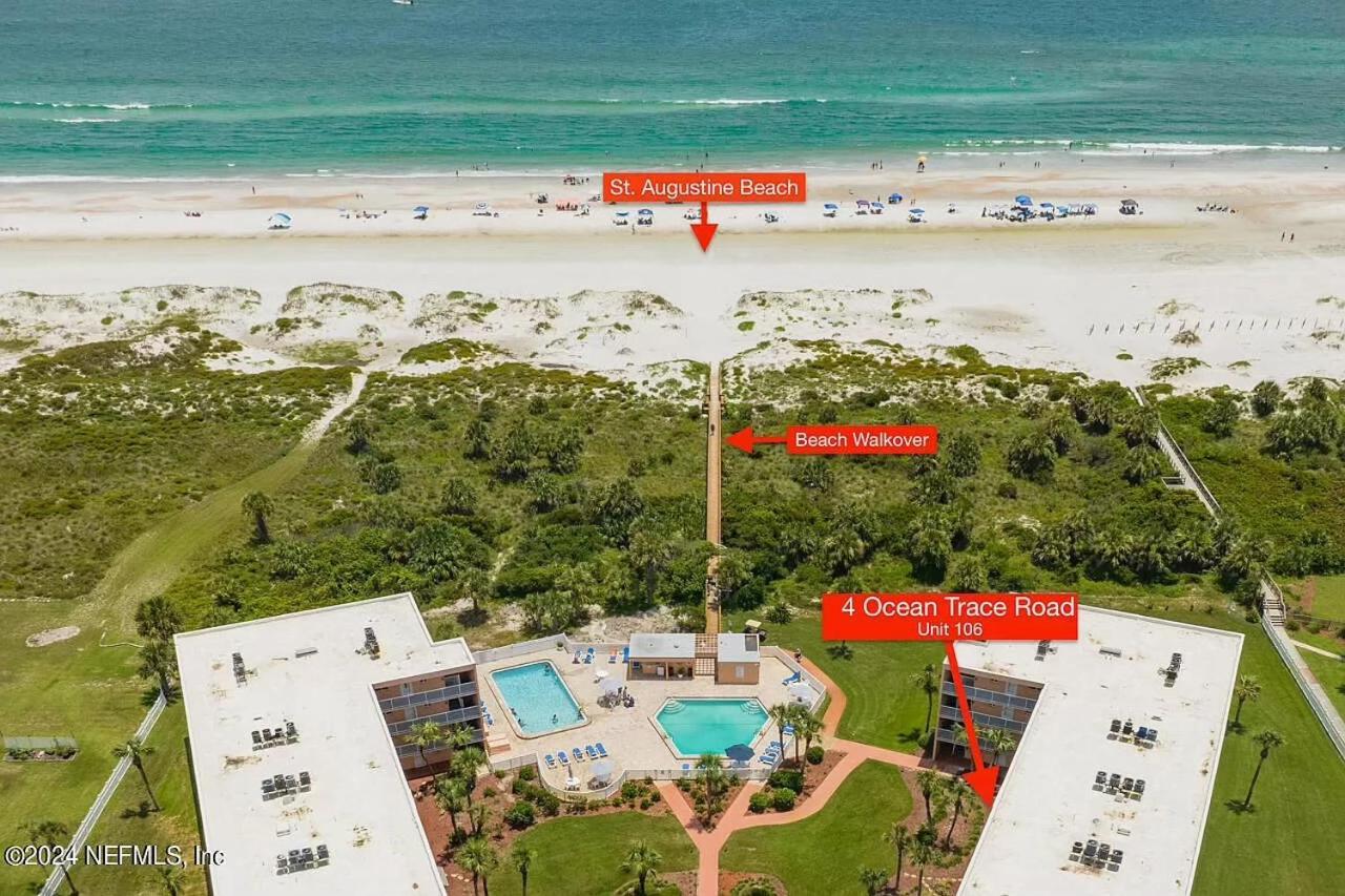 Apartamento Oceanfront Oasis St. Augustine Exterior foto